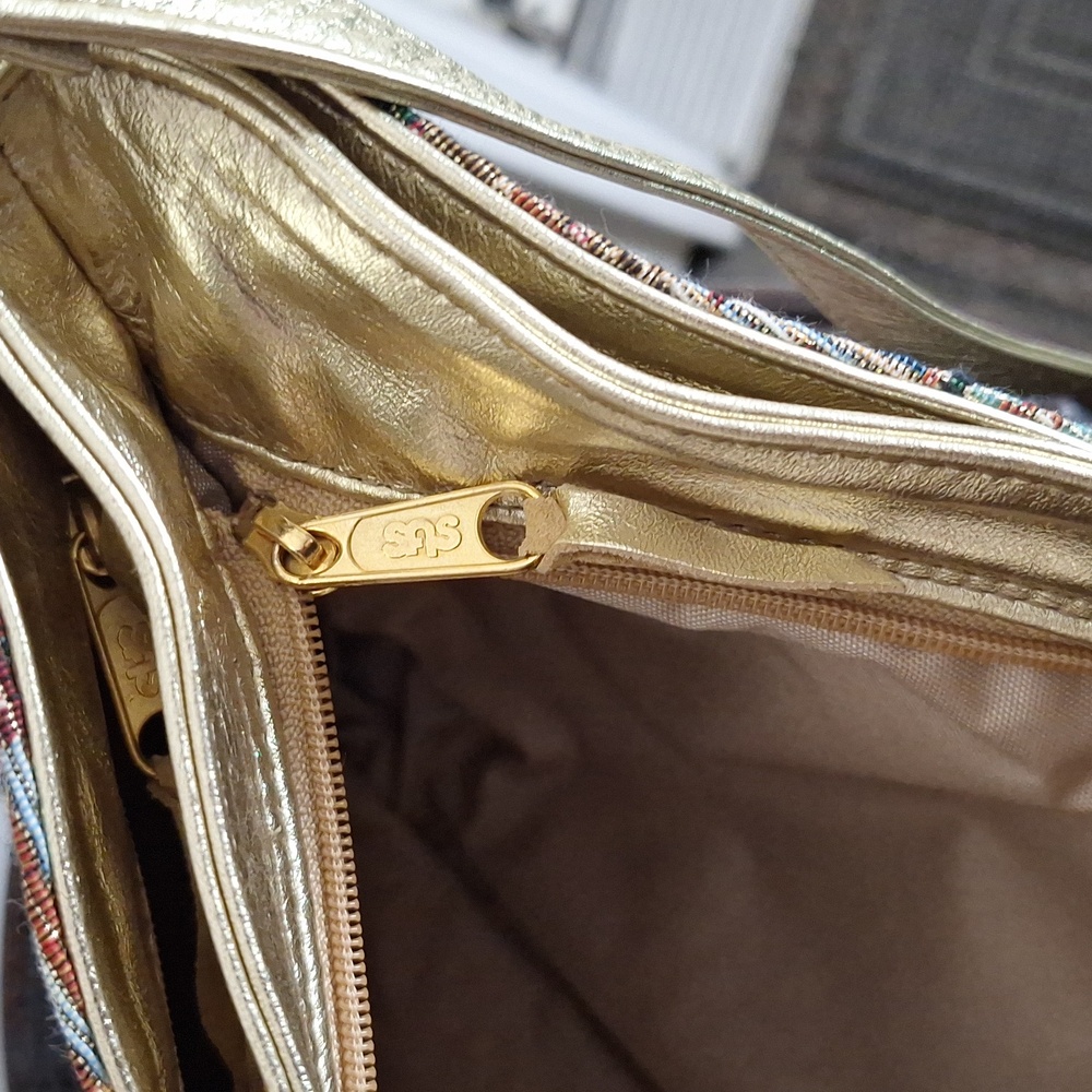 SAS Multicolor Patchwork Shoulder Bag - Picture 12 of 16